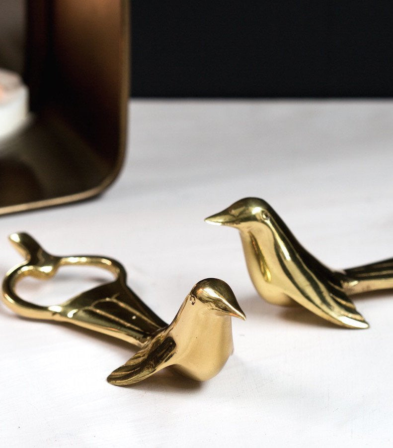 SOLID BRASS BIRD BOTTLE OPENER - BOX BOSS