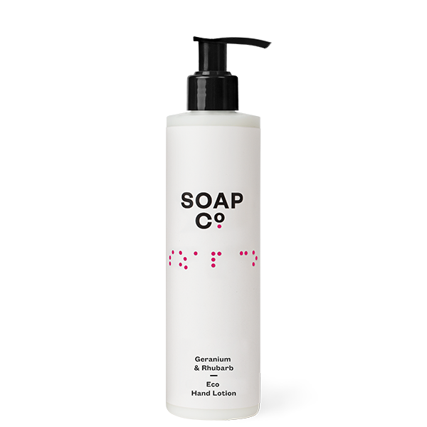 GERANIUM & RHUBARB HAND LOTION - BOX BOSS