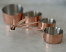 COPPER MEASURING CUPS SET - BOX BOSS