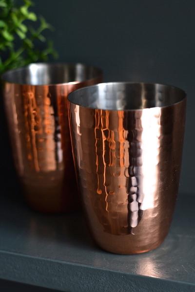 HAMMERED COPPER COCKTAIL CUP - BOX BOSS